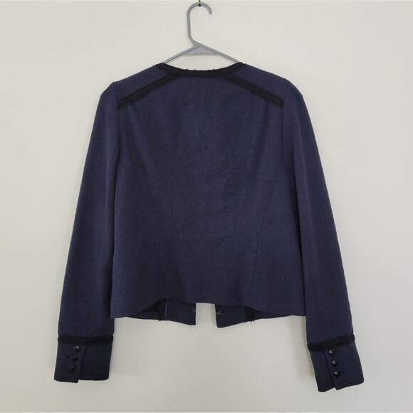 White House Black Market Crop Tweed Jacket - Picture 5 of 11